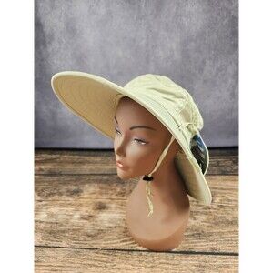NWT Atomi Cooling Booney Unisex Hat UPF30 Wide Brim Adjustable Fit Mesh Design